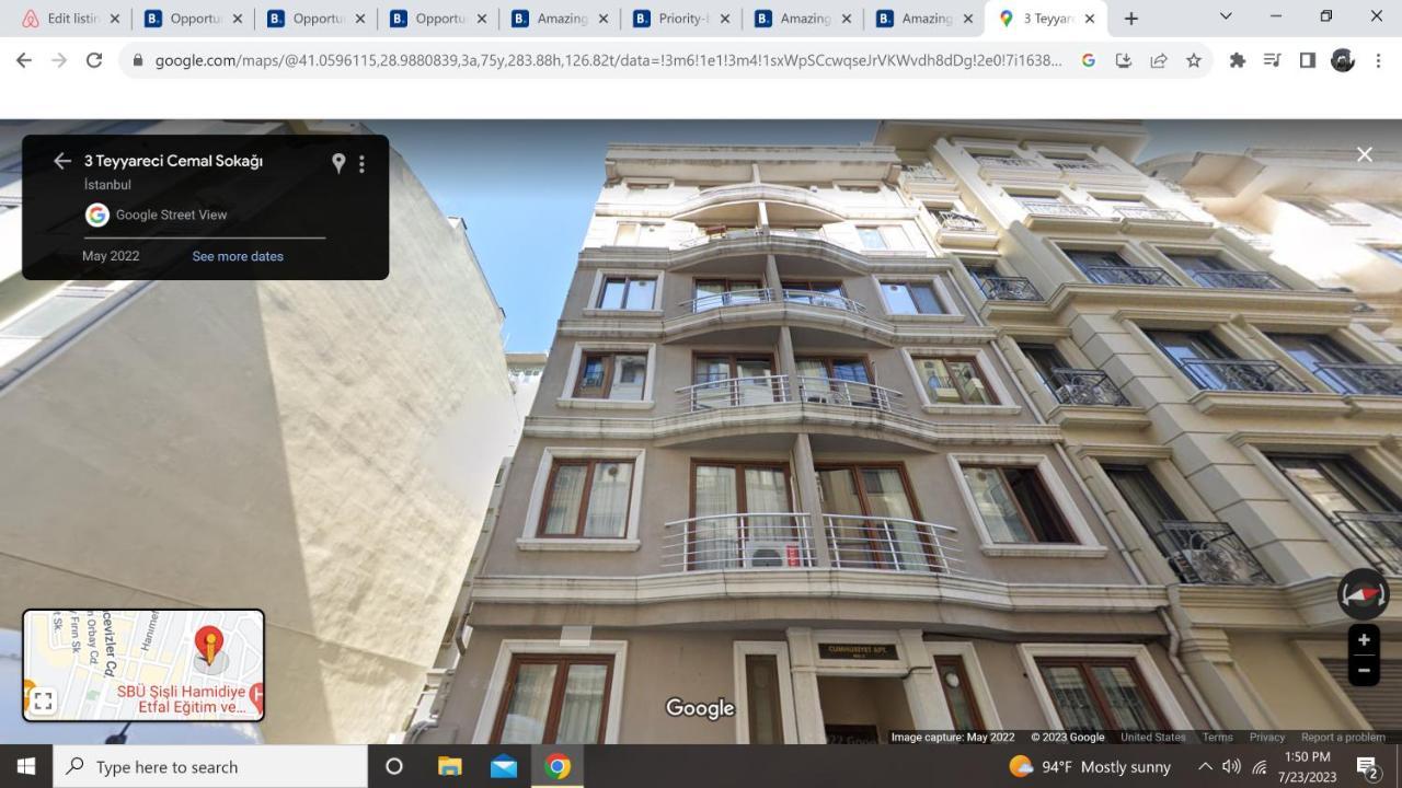 Amazing 1 Bedroom Penthouse With Large Terrace In Sisli Daire